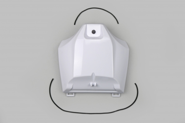 Airbox Cover white for Yamaha YZ 250 F - WR 250 F - YZ 450 F - WR 450 F - YZ 250 FX - YZ 450 FX